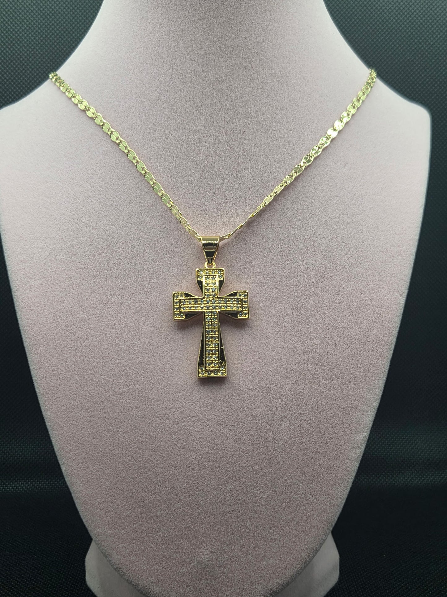 3D Cross Necklace