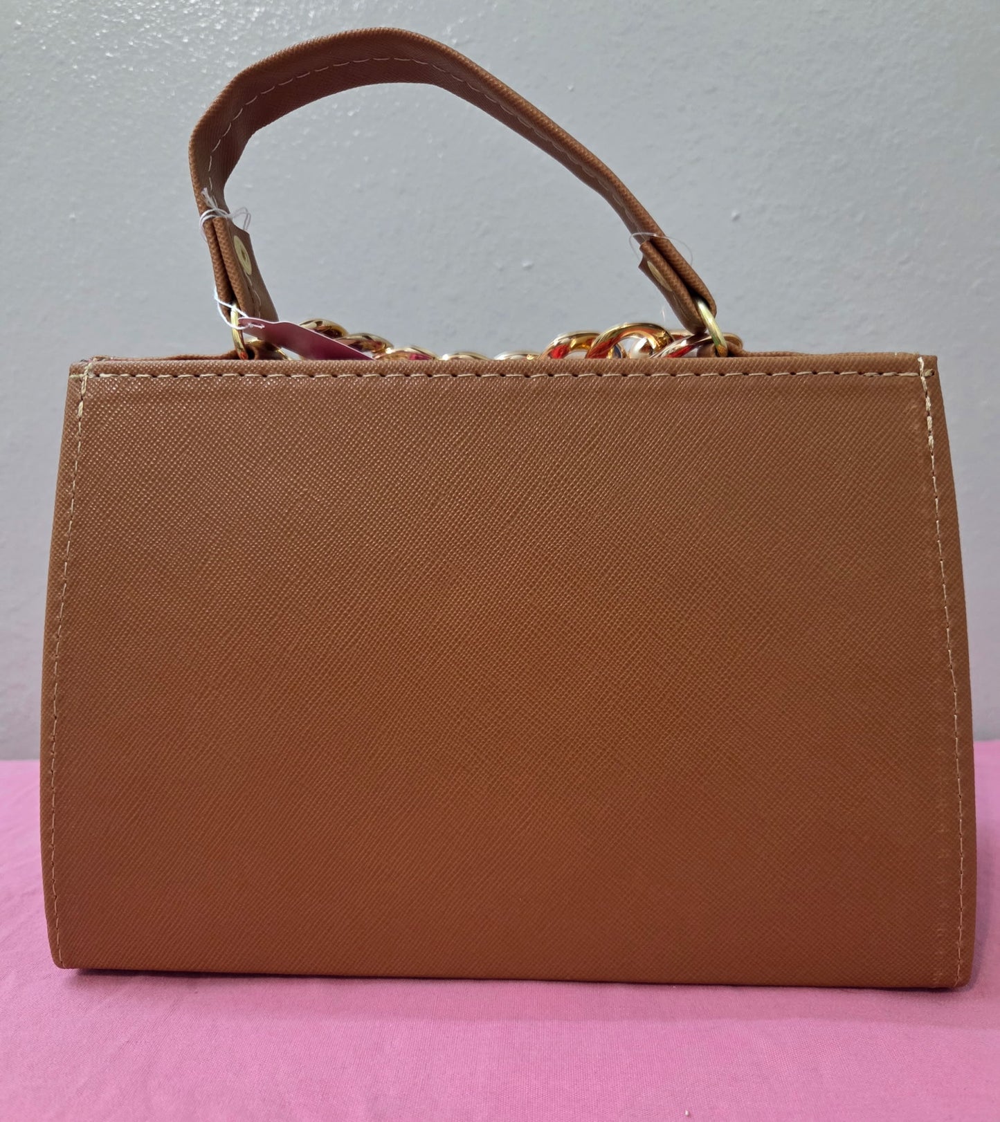 Brown Coffee Flowers Purse