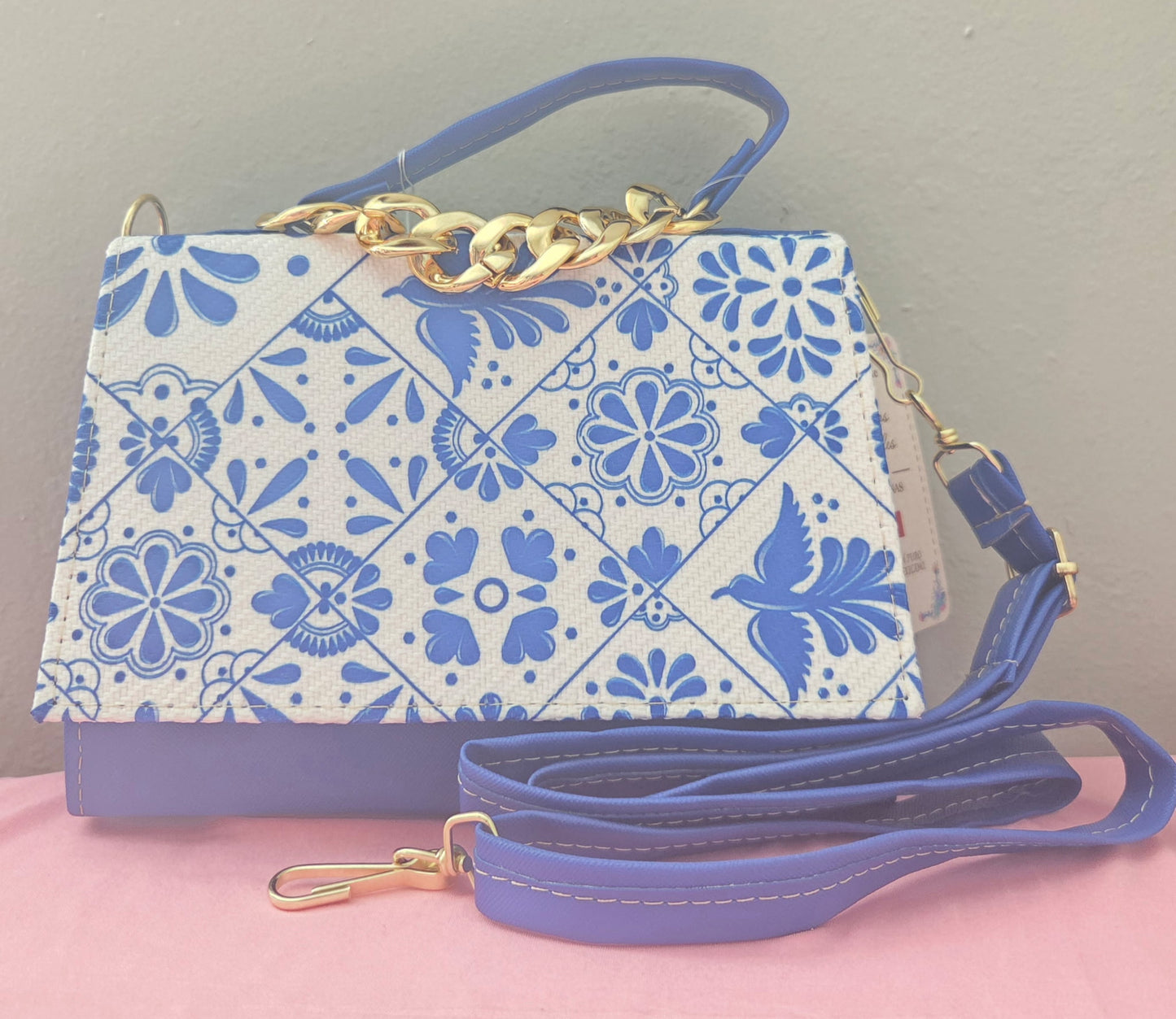 Royal Blue Small Crossbody Purse
