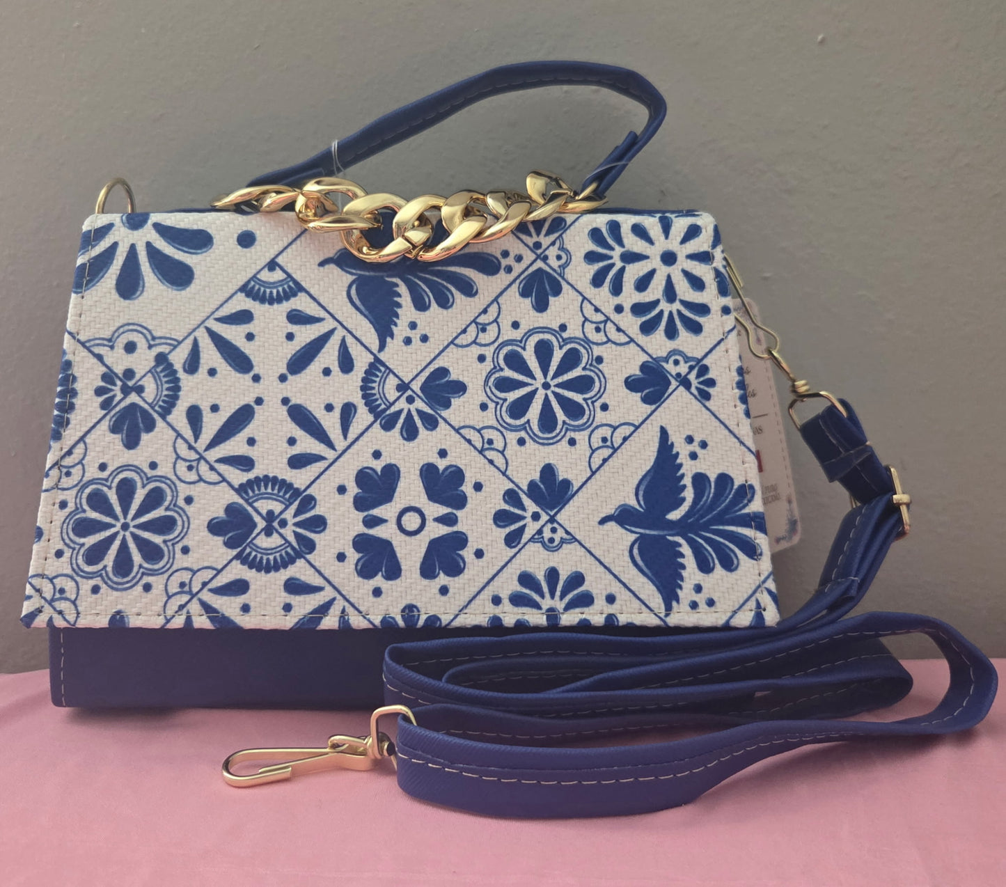 Royal Blue Small Crossbody Purse
