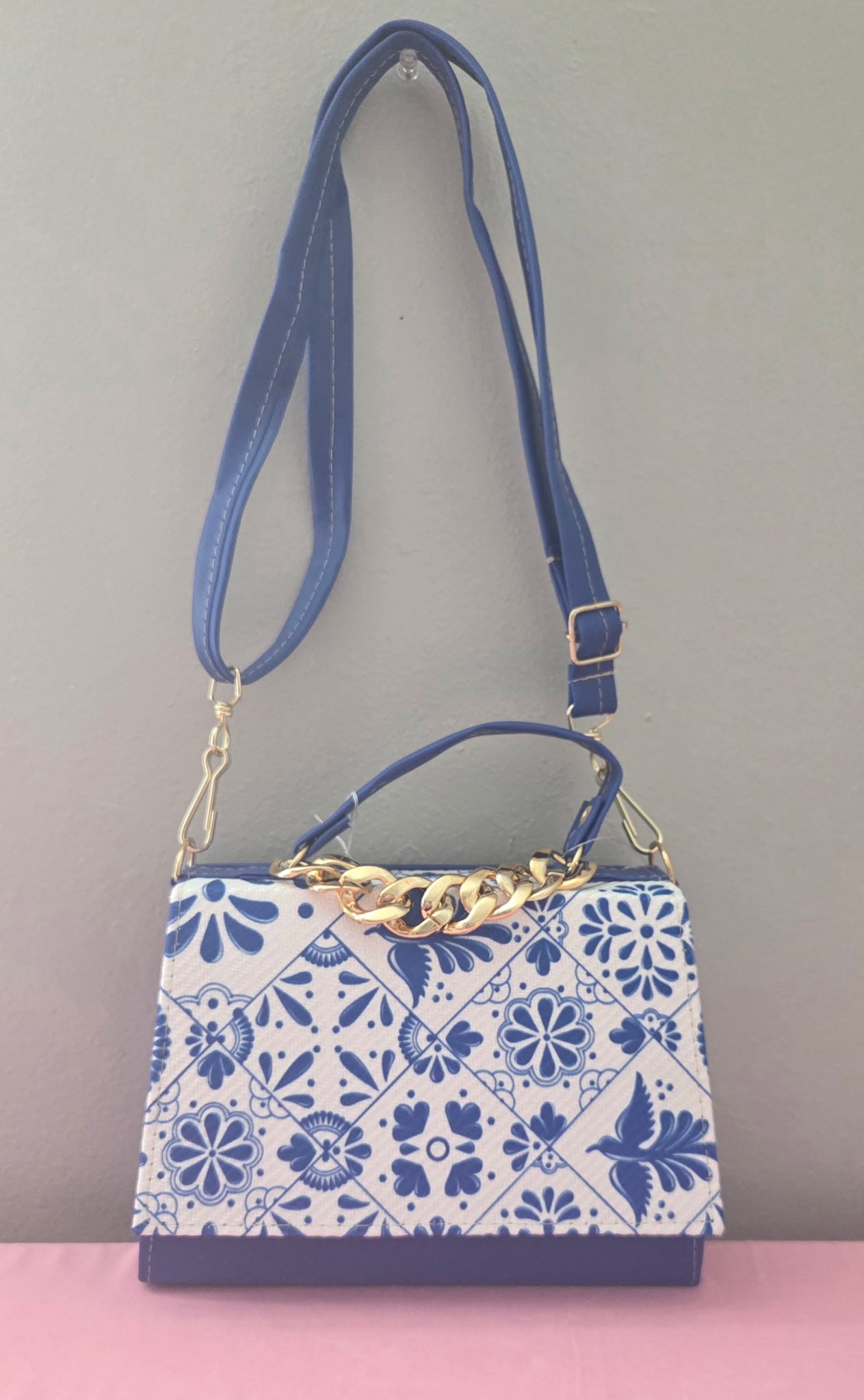 Royal Blue Small Crossbody Purse