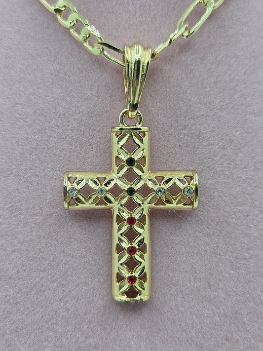 Open Cross Necklace