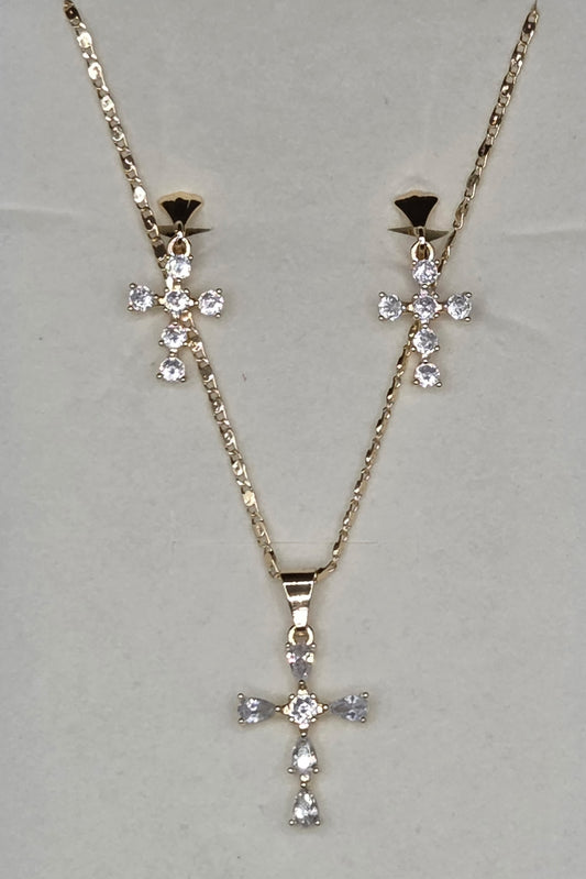 Zircon Small Cross Set