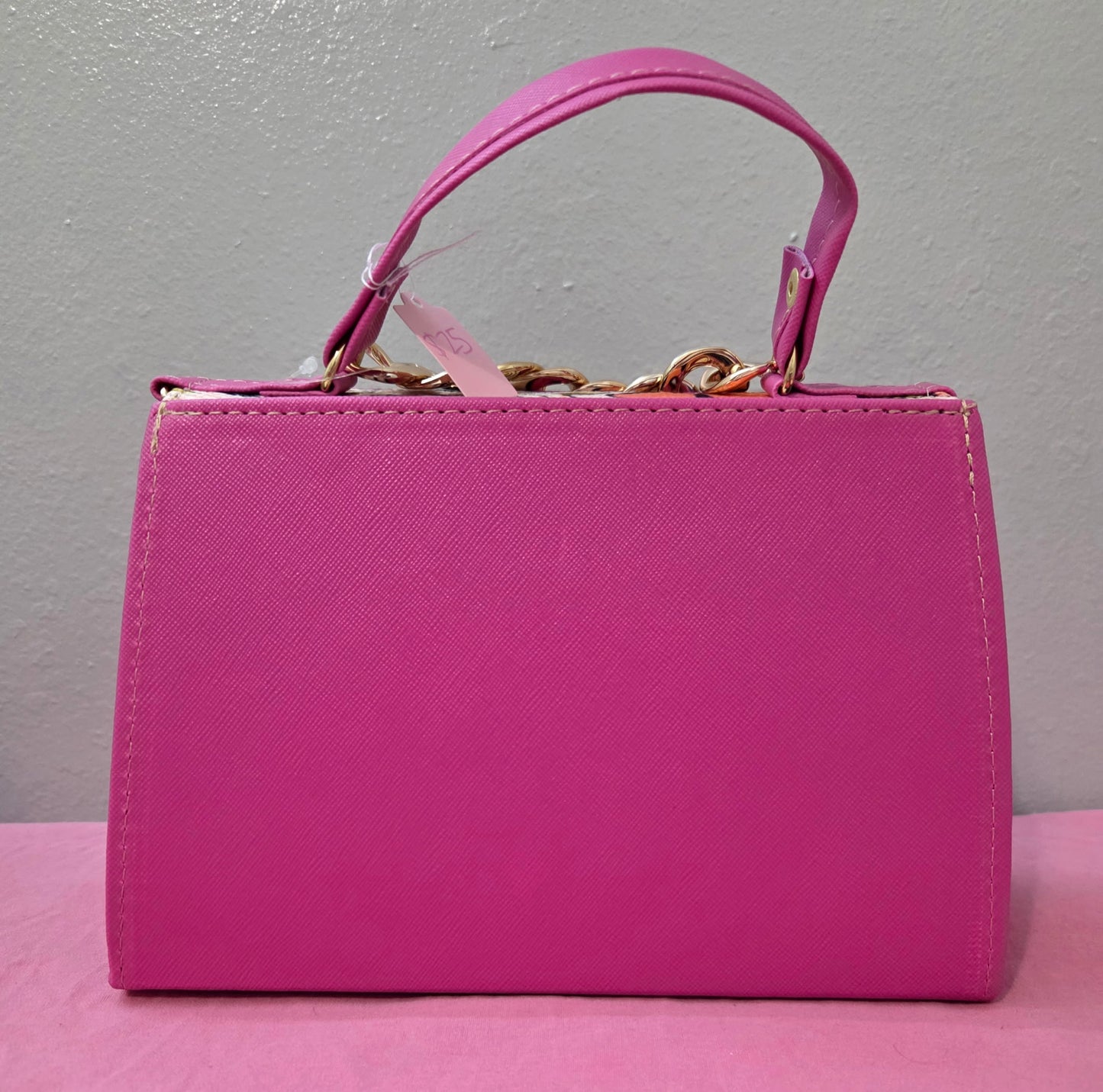 Hot Pink Flower Purse