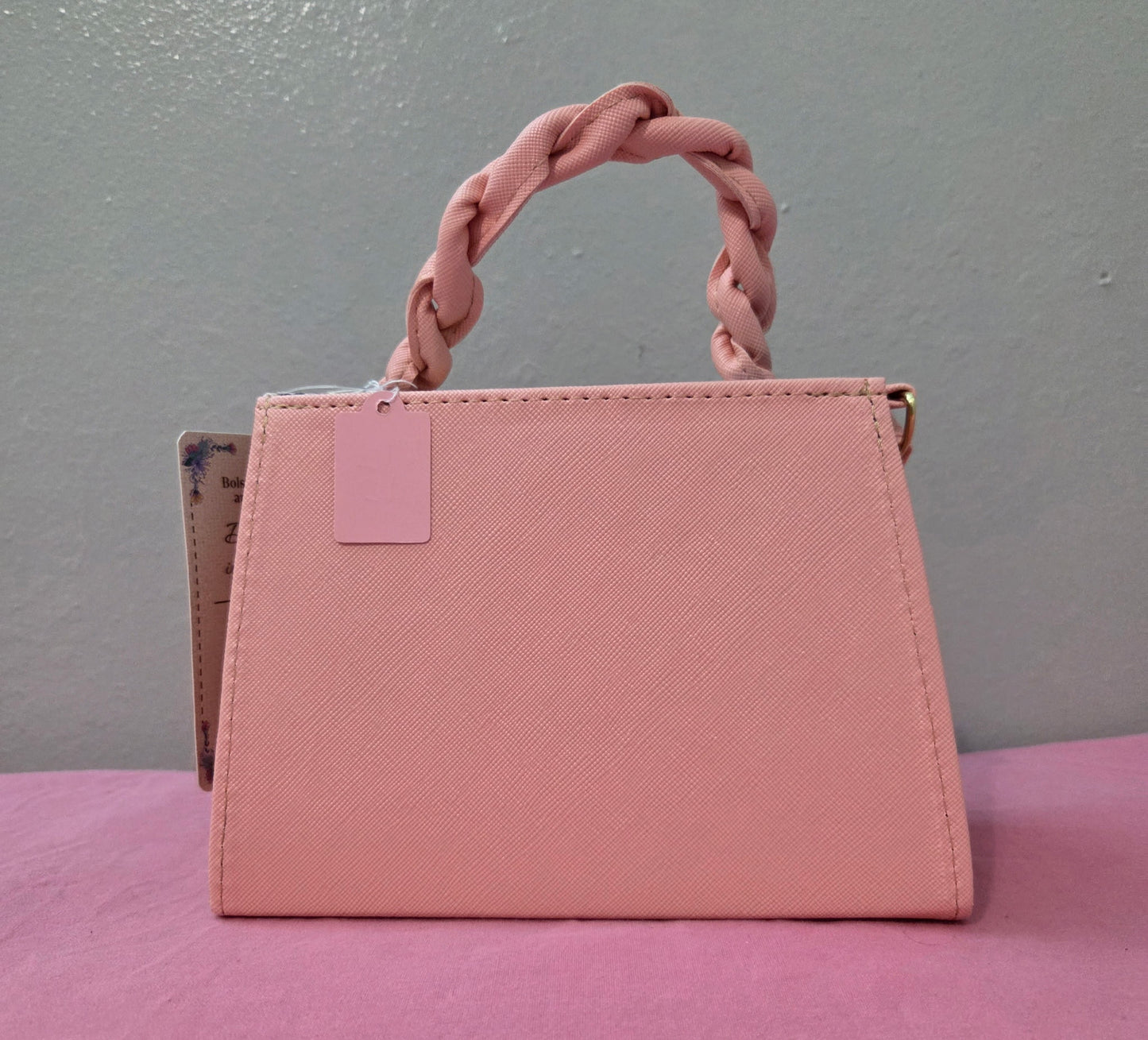 Pink Flower Mini Purse