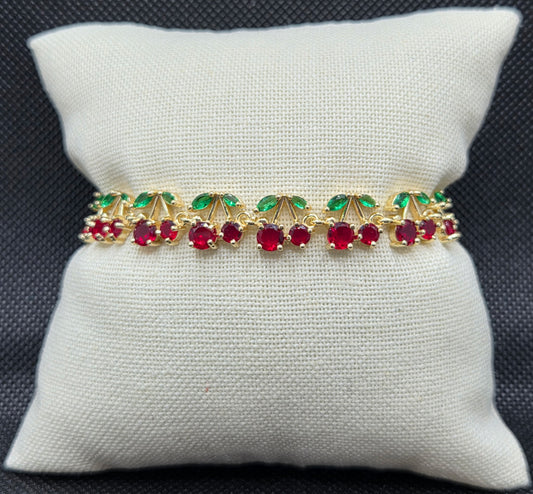 Red Cherry Bracelet