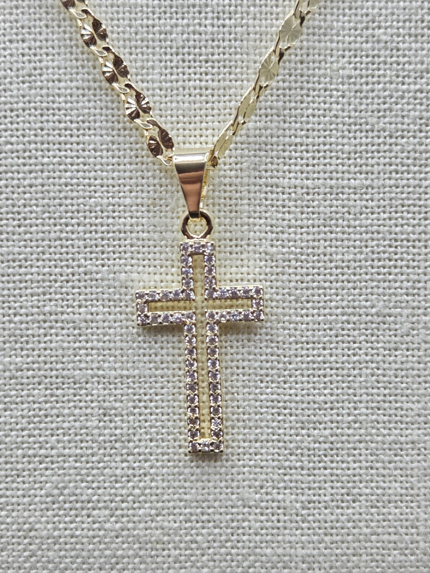 Open Cross Zircon