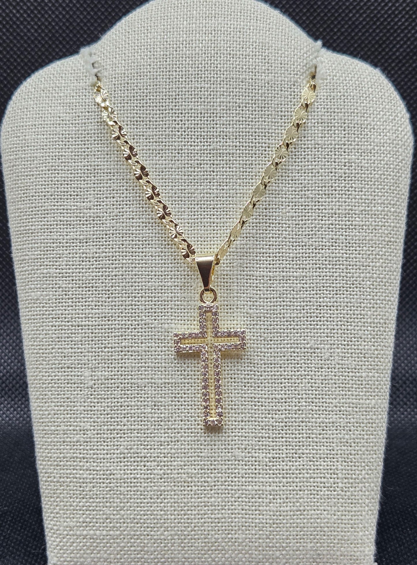 Open Cross Zircon