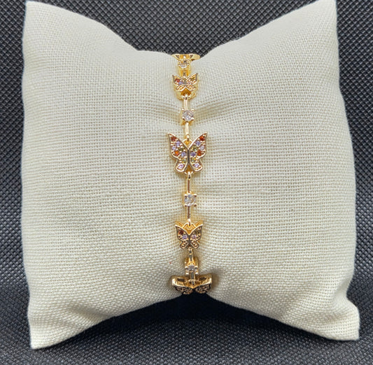 Butterfly Multicolor Bracelet