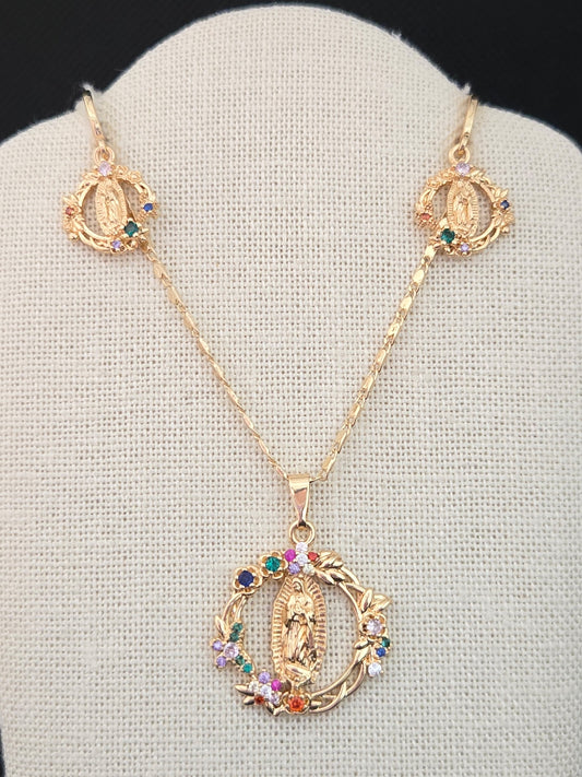 Virgen de Guadalupe Multicolor Set